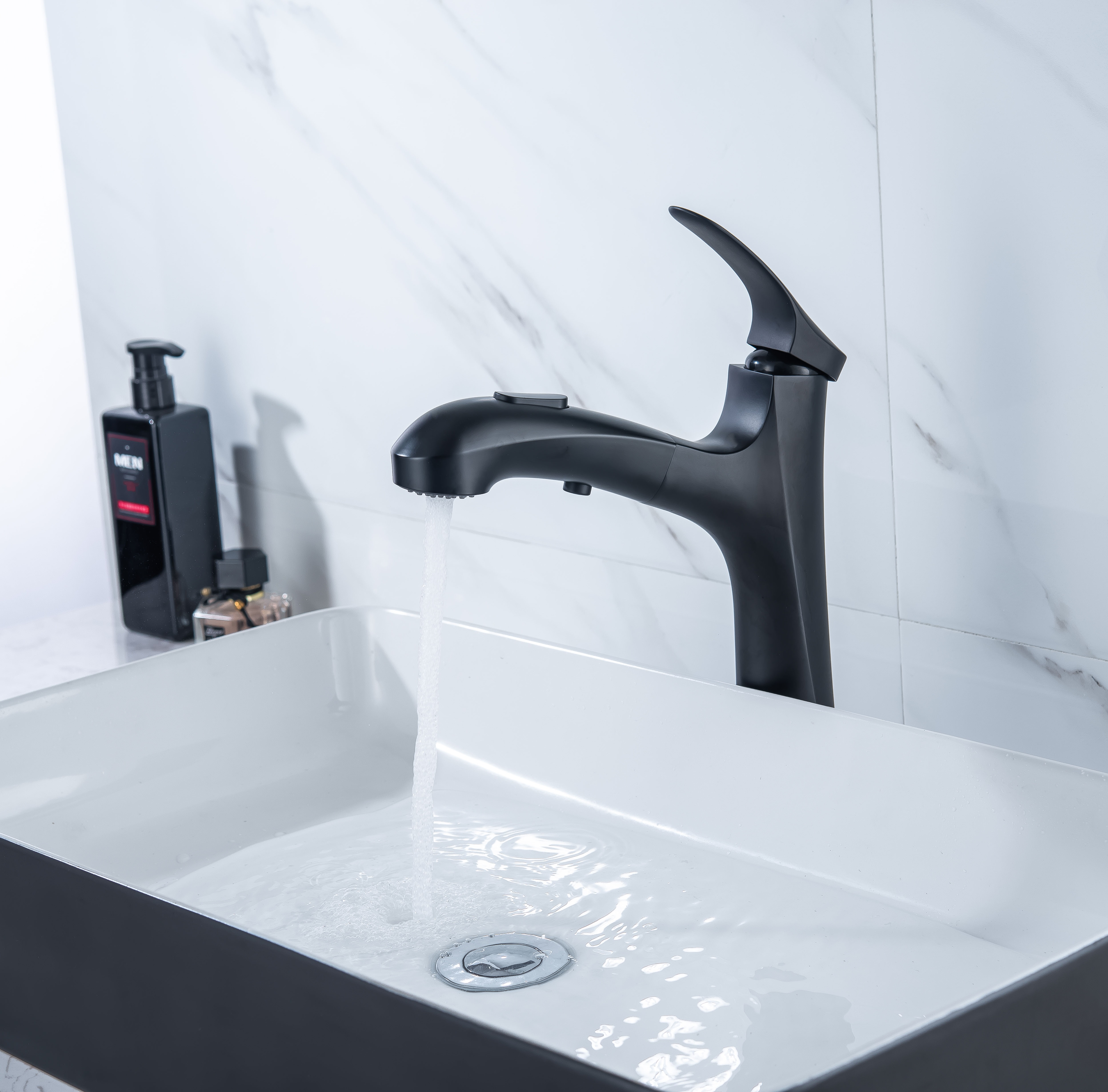 Modern Bathroom Matte Black Basin Faucet Sink Mixer Single Handle Bathroom Faucet High Quality