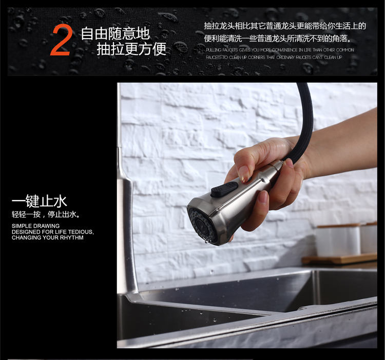 kitchen faucet with sprayer