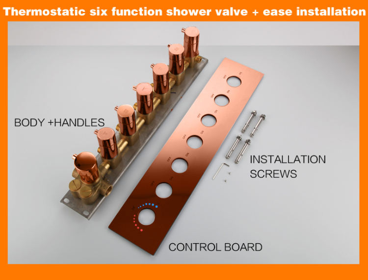 shower head spraying