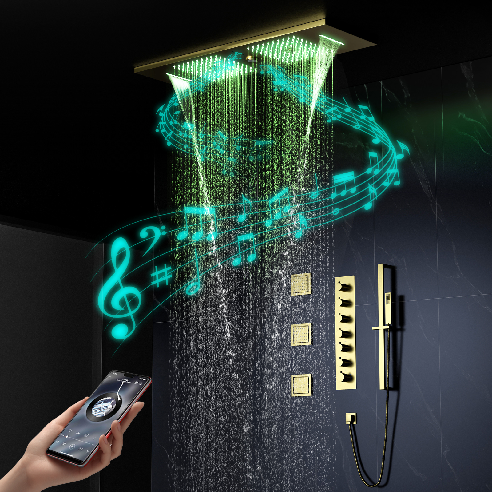 Transform Your Shower Experience with LED Light Shower Heads