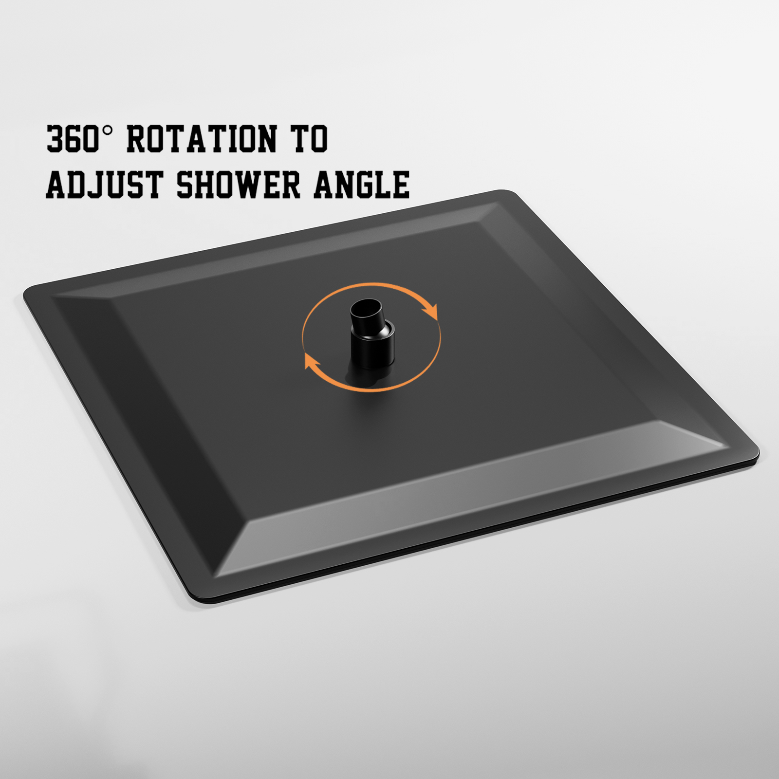 rain shower head set