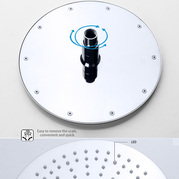 rain shower head systems