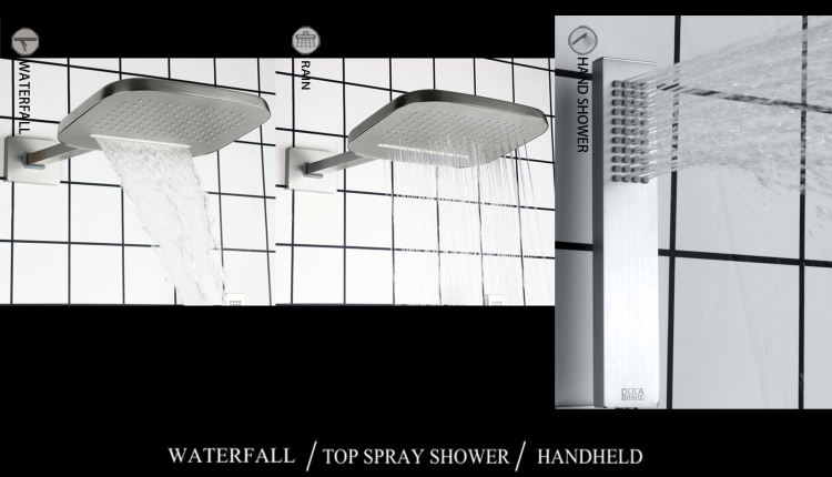 shower system with handheld