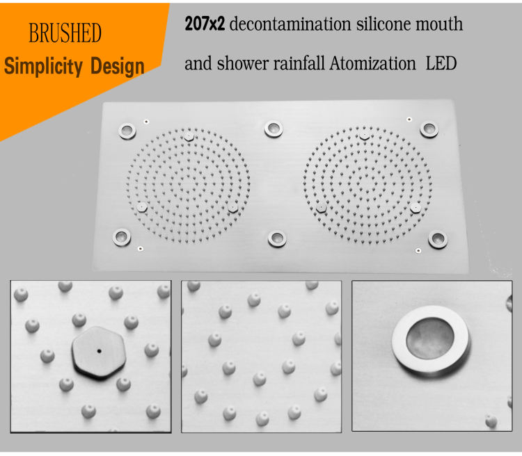 multi head shower systems