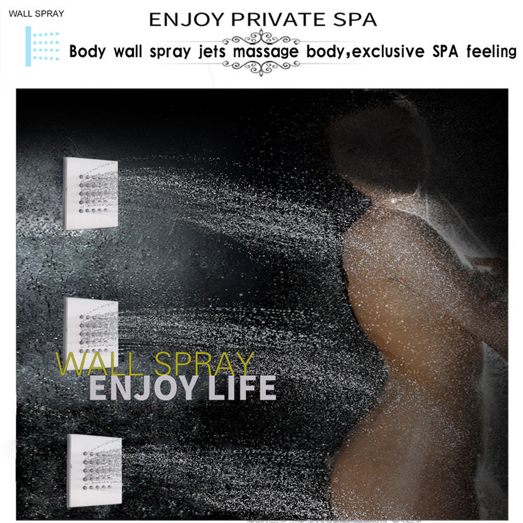 shower body spray systems