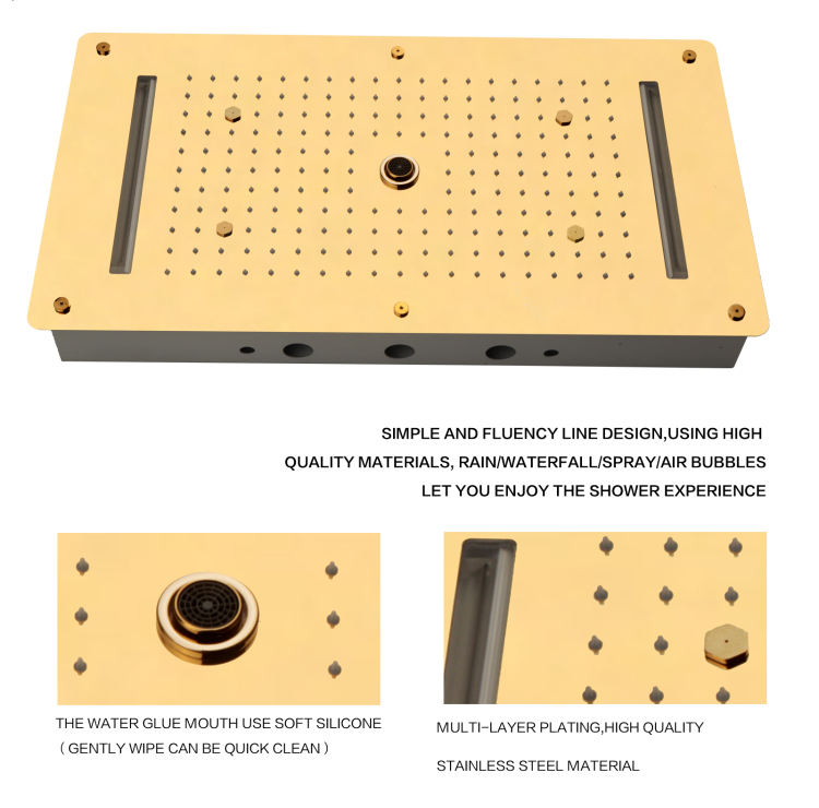 thermostatic shower systems