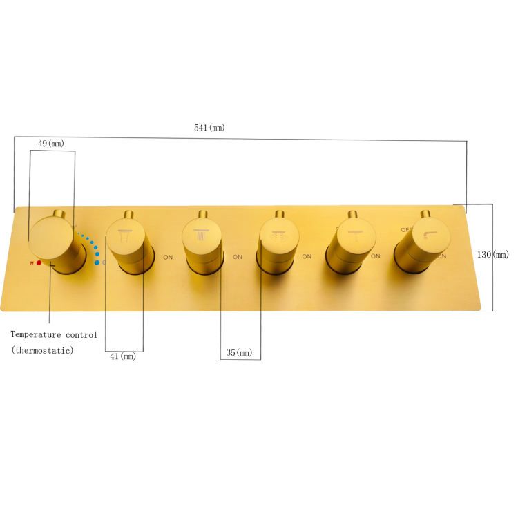 rain head shower system