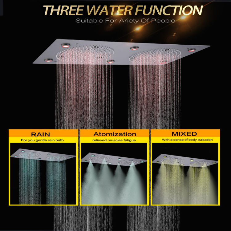 luxury shower systems