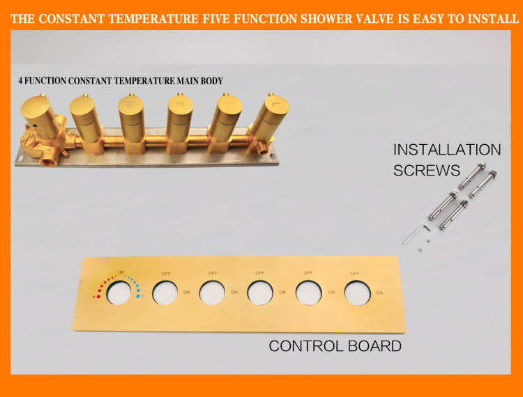 shower head spraying