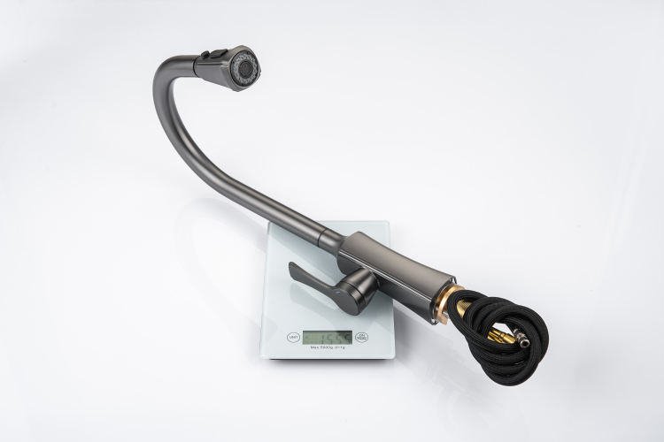 black kitchen faucet