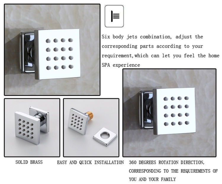 multi shower head systems