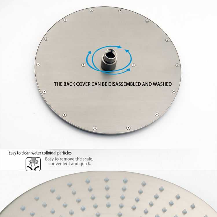 rainfall shower system