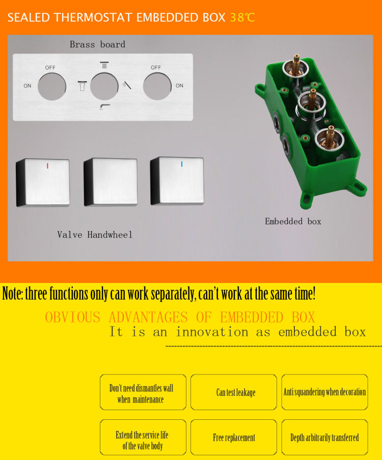 shower valve and trim kit