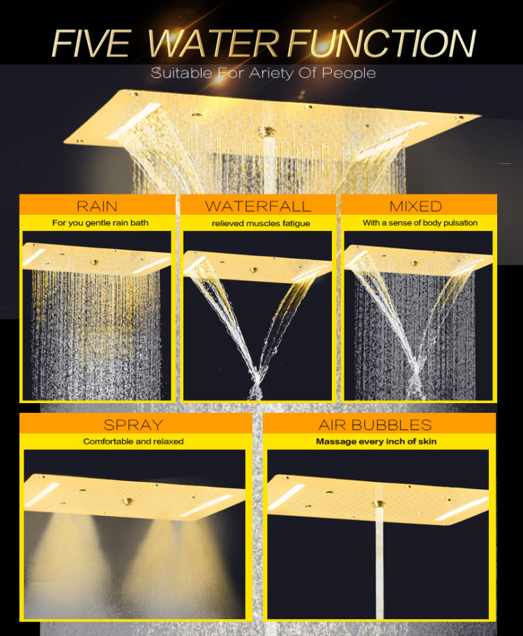 shower system with handheld