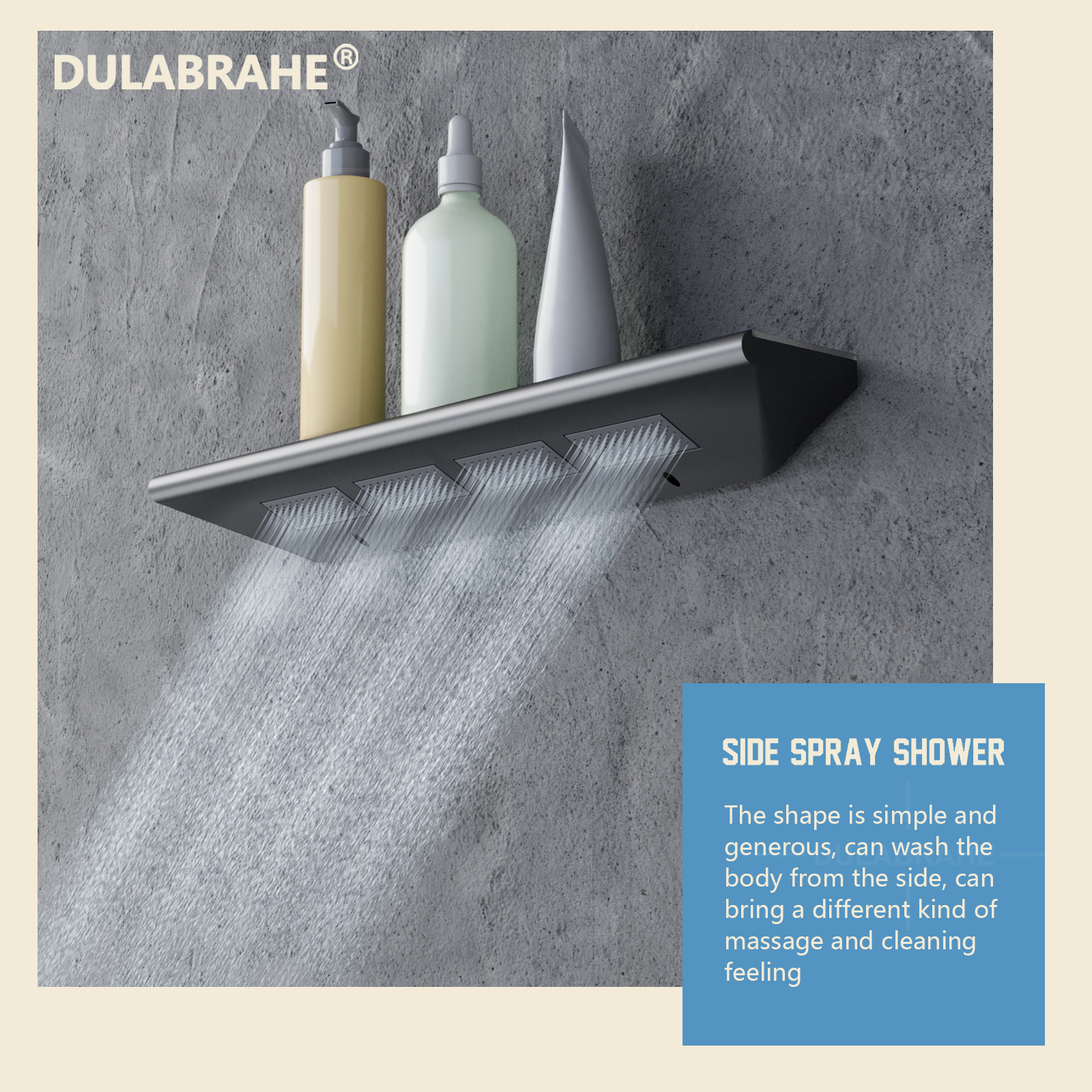 led and bluetooth shower head