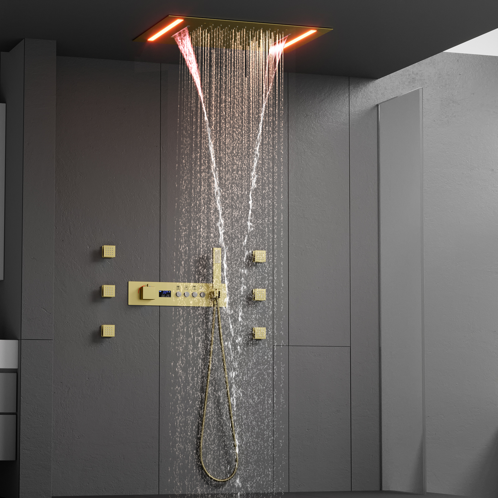 Simple And Stylish Concealed Shower