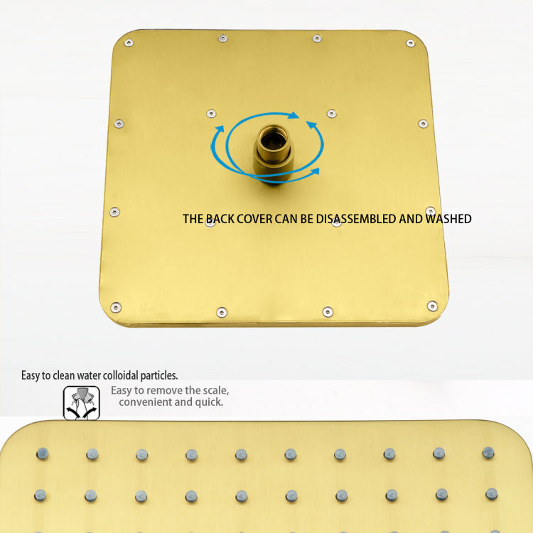 waterfall shower system