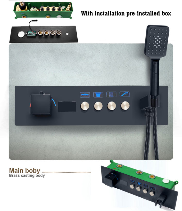 moen u shower system