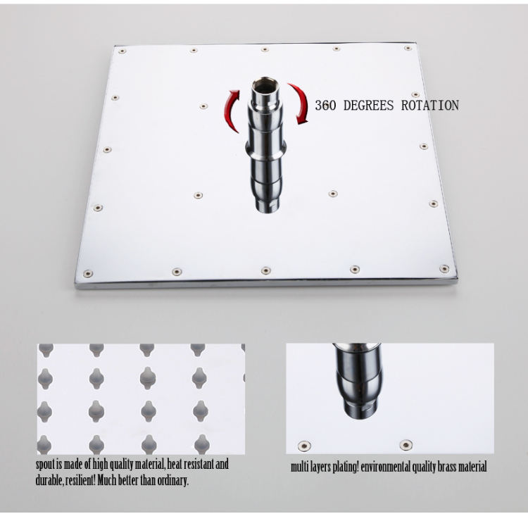 modern shower faucets