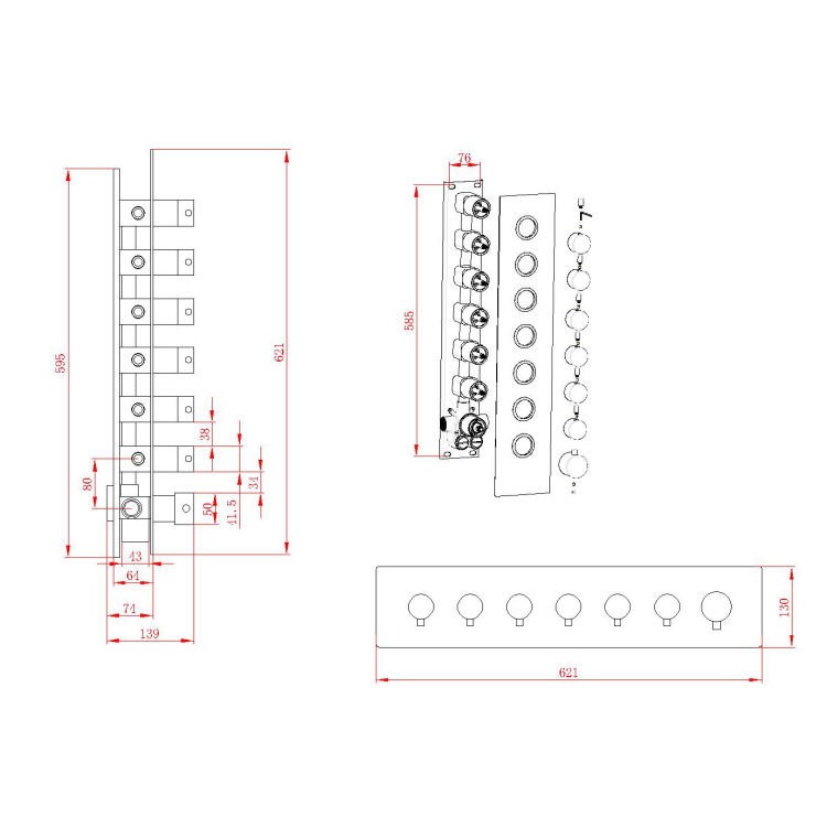 shower diverter valve