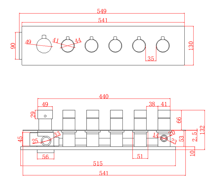 parts of shower valve
