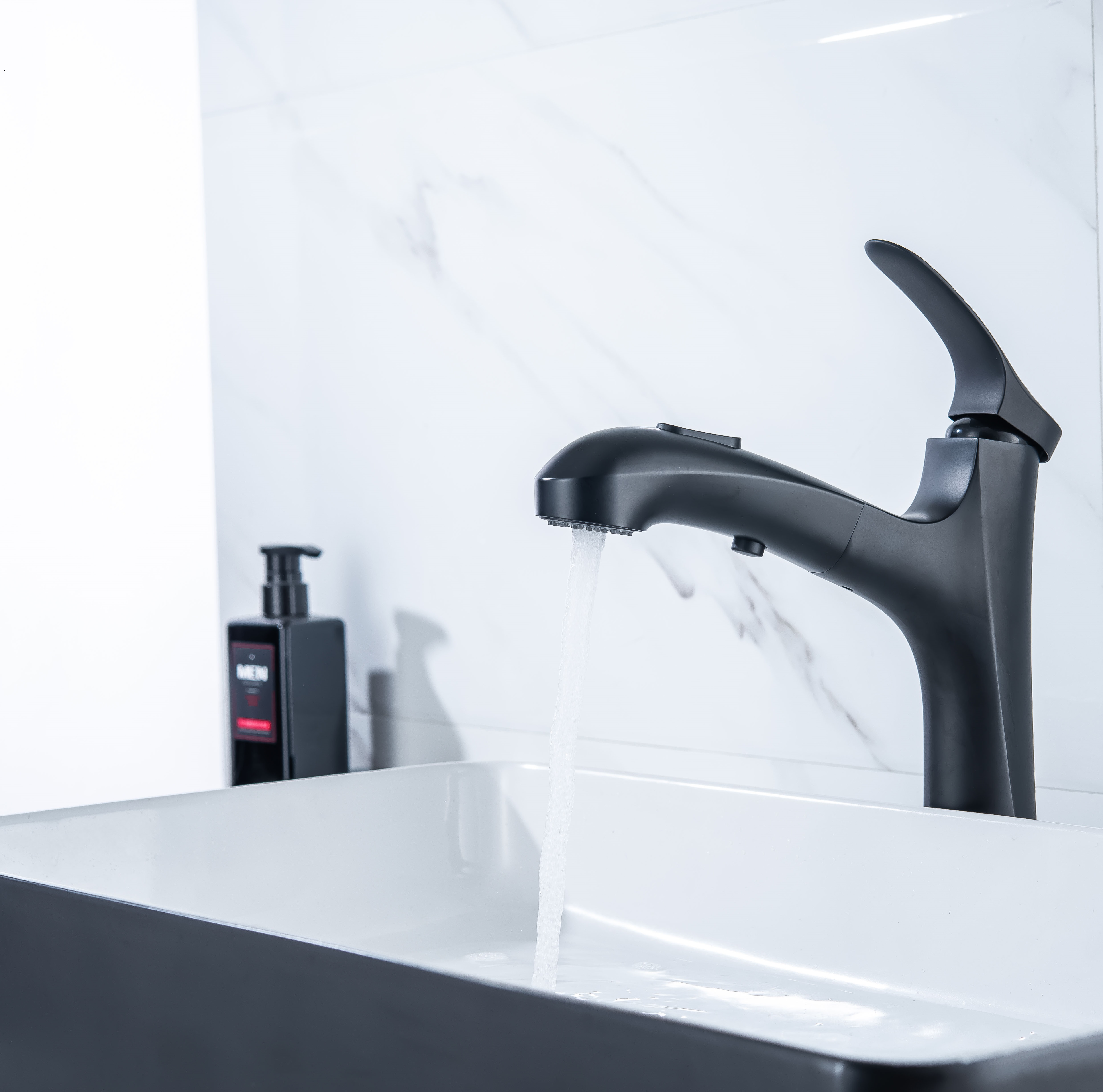 Modern Bathroom Matte Black Basin Faucet Sink Mixer Single Handle Bathroom Faucet High Quality