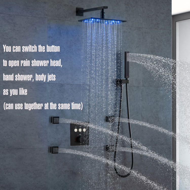 body jet shower systems