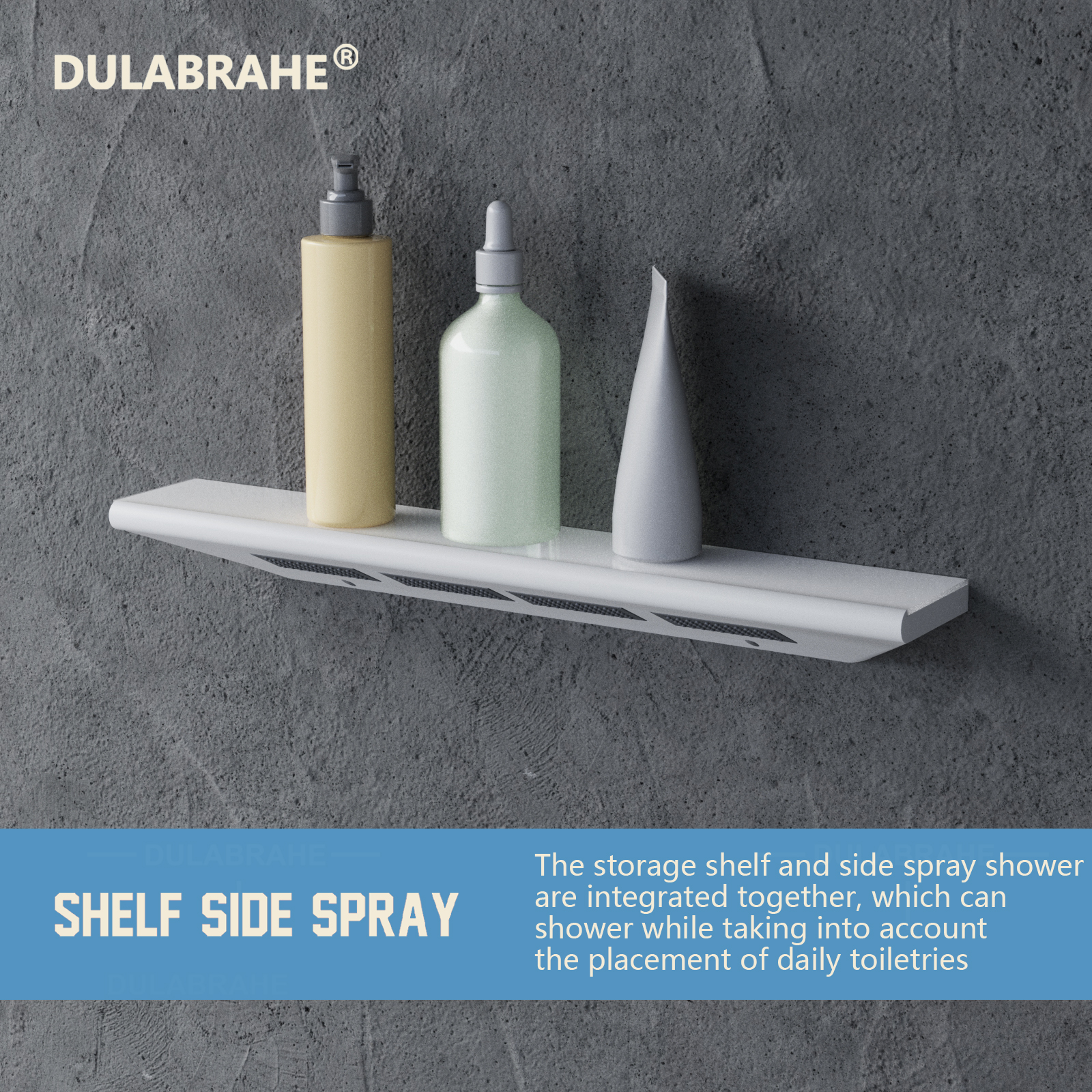 led and bluetooth shower head